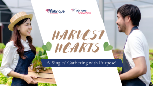 Harvest Hearts: A Singles’ Gathering with Purpose banner