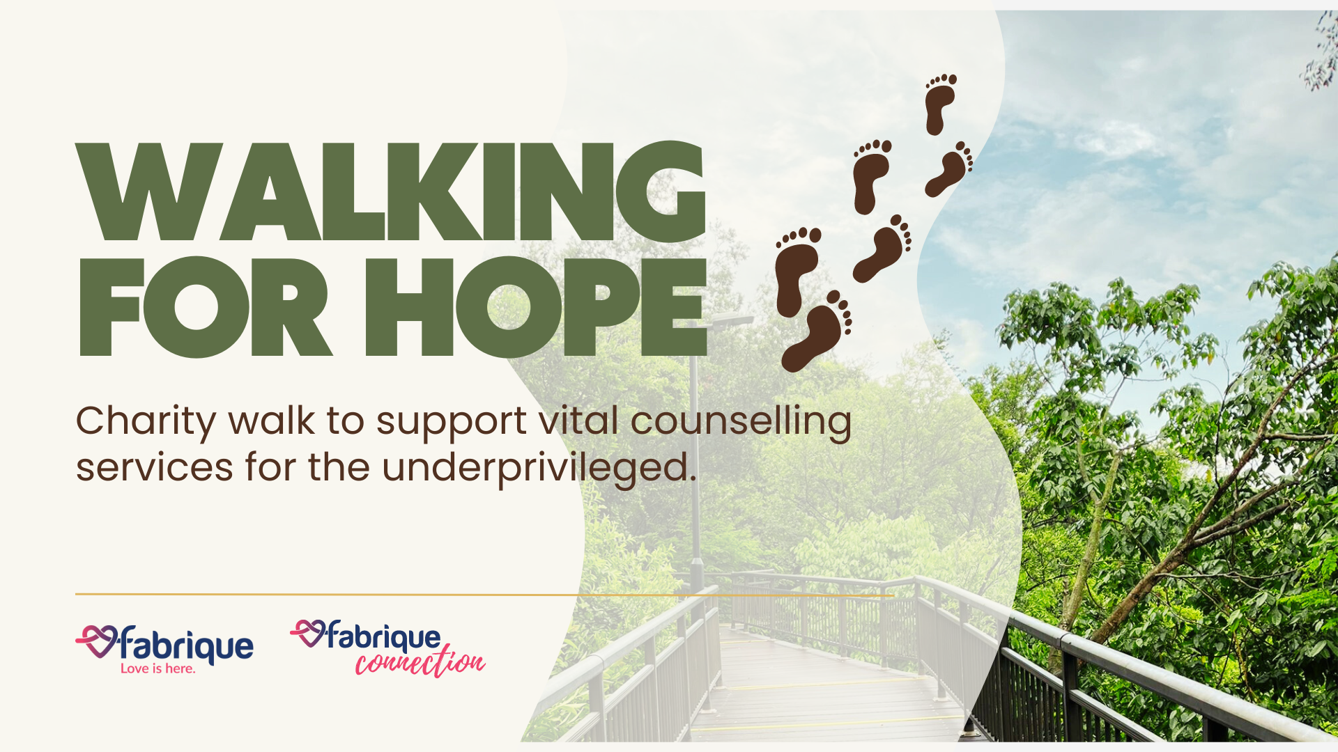 You are currently viewing Walk for Hope – Hort Park & Kent Ridge Park