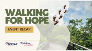 Walking for hope event recap banner